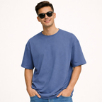 The Solid Lounger - Oversized Tee | Unisex Fit | Solid Colours