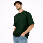 The Solid Lounger - Oversized Tee | Unisex Fit | Solid Colours