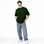 The Solid Lounger - Oversized Tee | Unisex Fit | Solid Colours