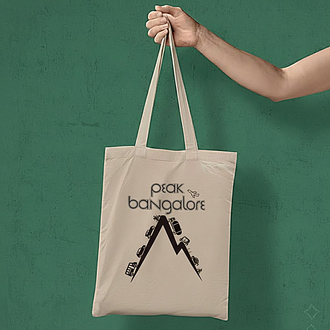 Peak Bangalore - Tote Bag