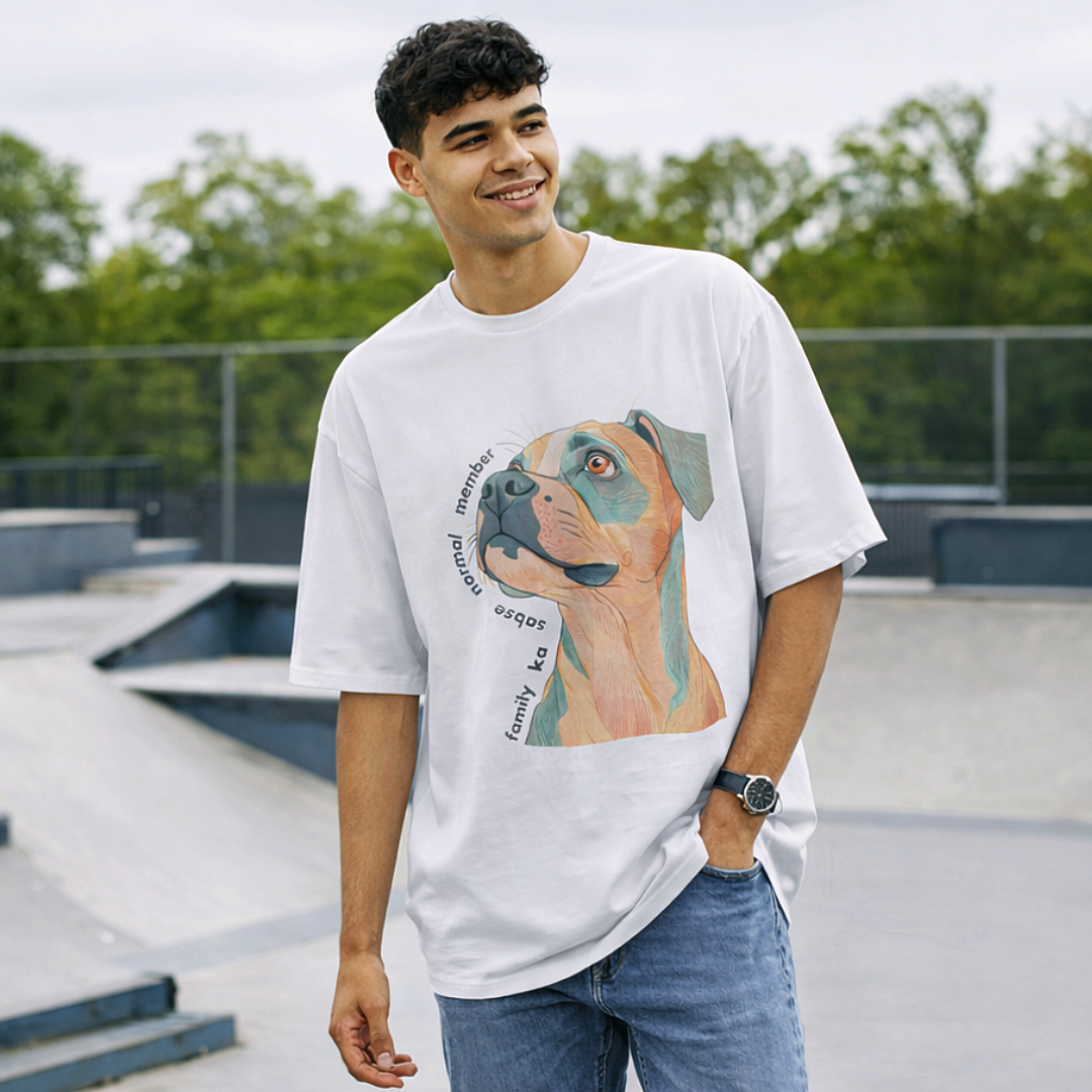 Pluto The Dog - Oversized Tee | Unisex Fit