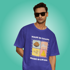 Made in Swarg - Oversized Tee | Unisex Fit