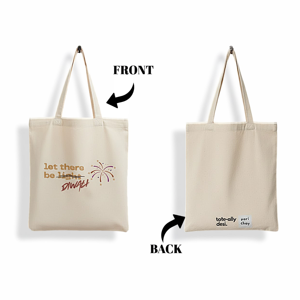 Let There Be Diwali - Tote Bag