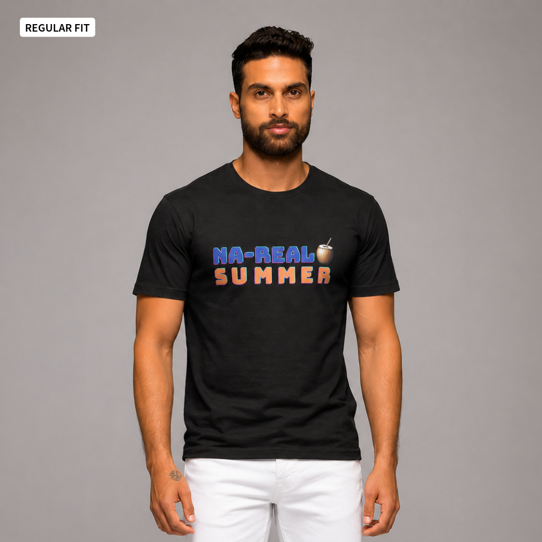 Summer Coconut - Round Neck Tee | Unisex Fit