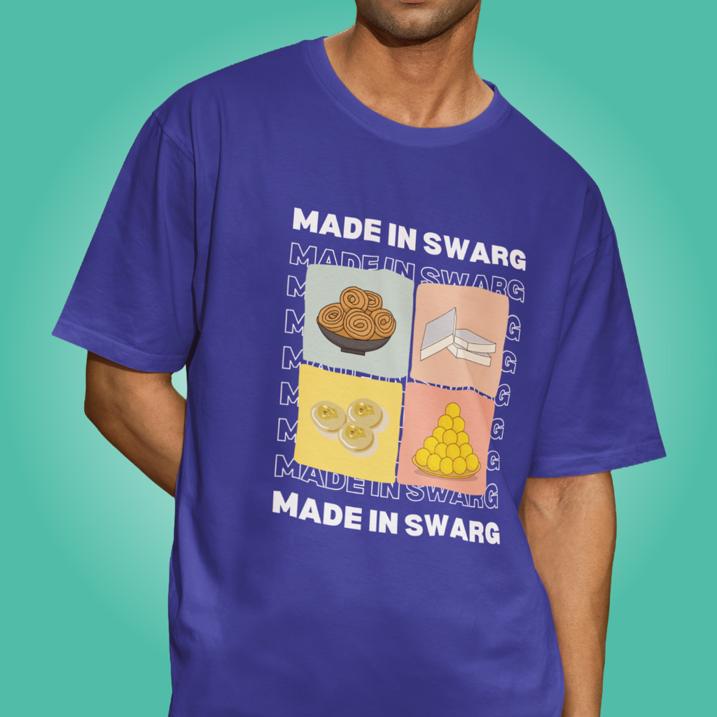 Made in Swarg - Oversized Tee | Unisex Fit