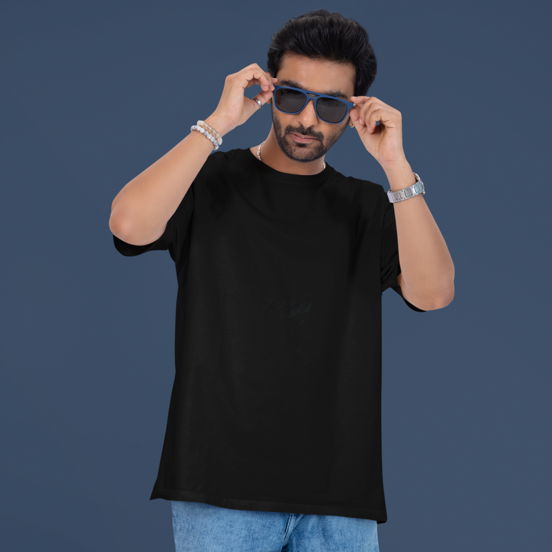 The All-Rounder - Round Neck Tee | Unisex Fit | Dark Solids