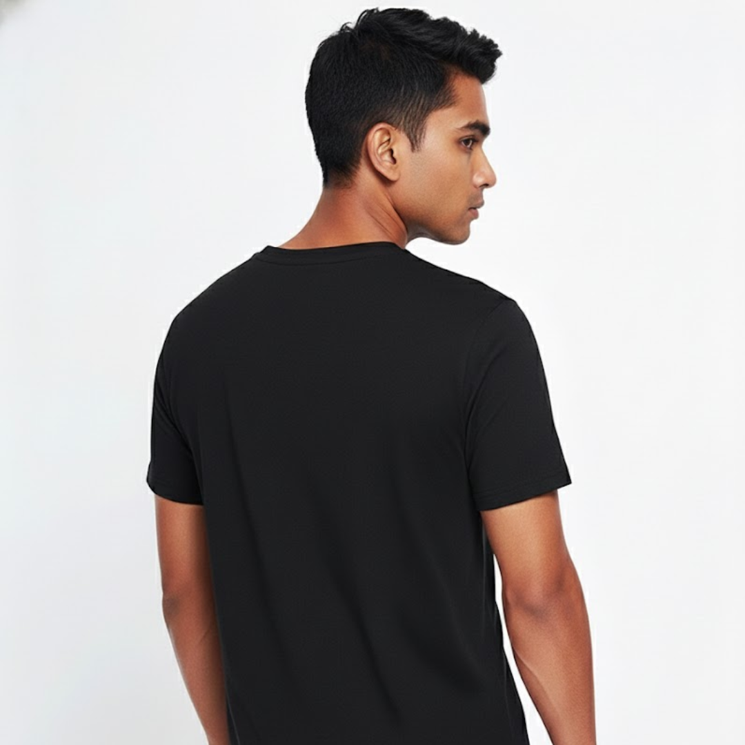 The All-Rounder - Round Neck Tee | Unisex Fit | Dark Solids