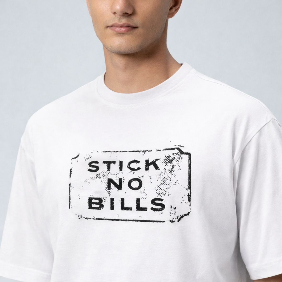 Stick No Bills - Oversized Tee | Unisex Fit