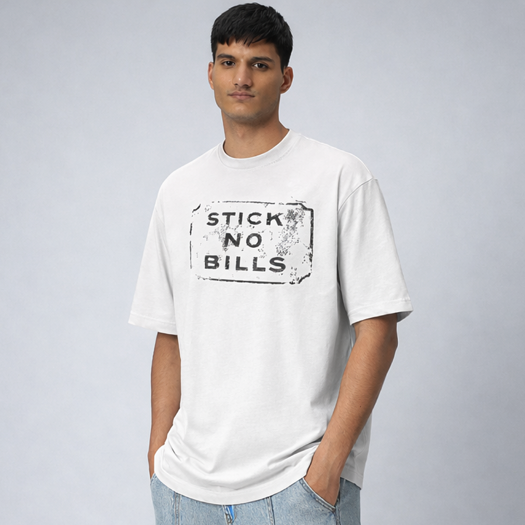 Stick No Bills - Oversized Tee | Unisex Fit