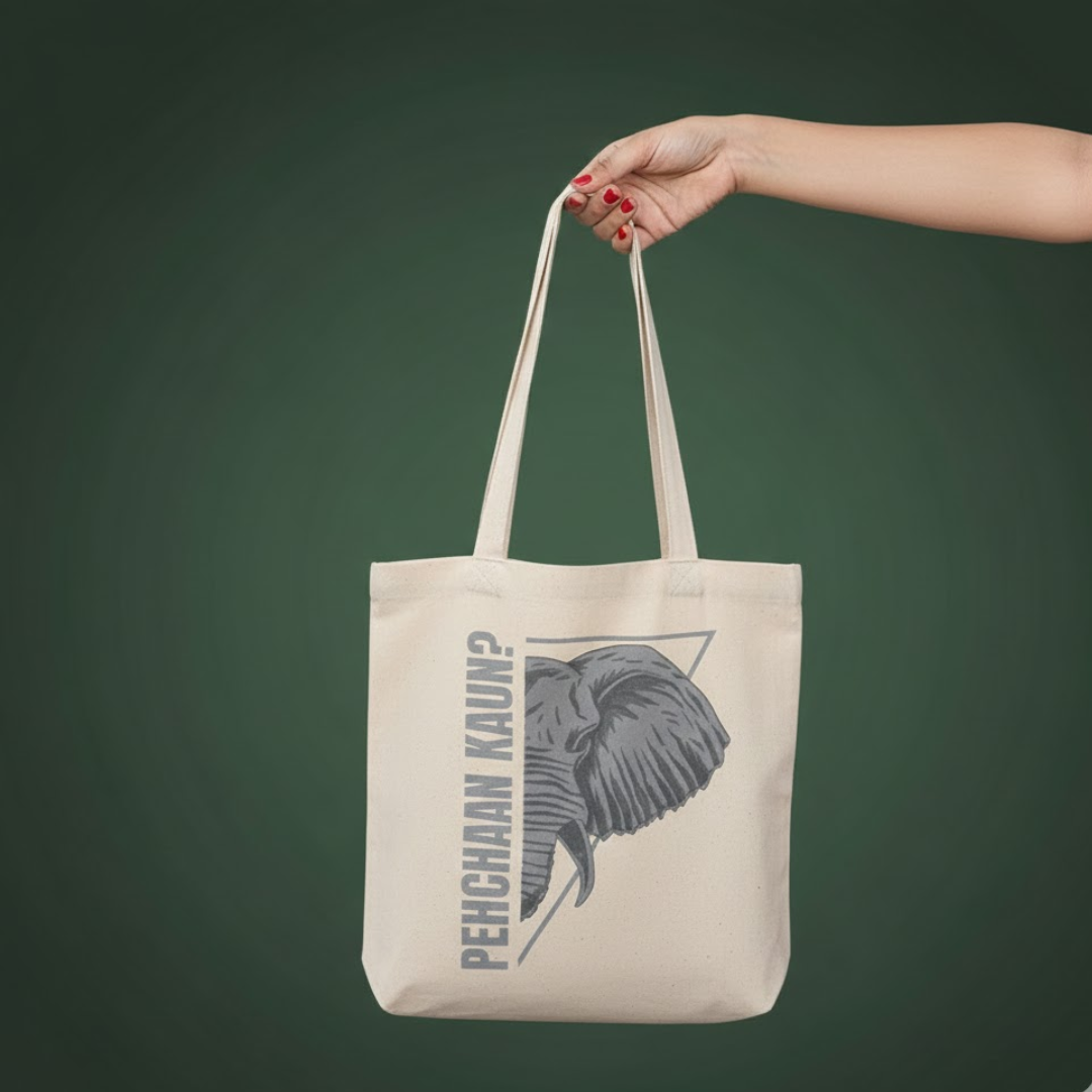 Pehchaan-Elephant - Tote Bag