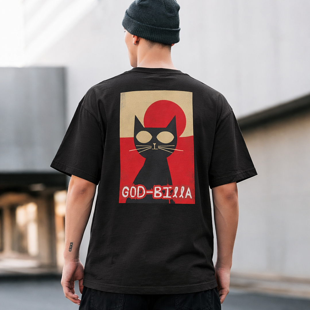 Cats Are God! - Oversized Tee | Unisex Fit