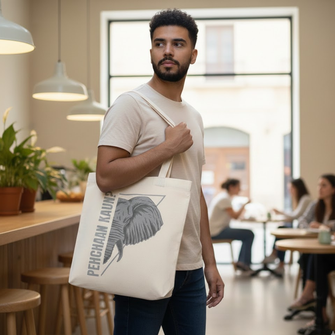 Pehchaan-Elephant - Tote Bag