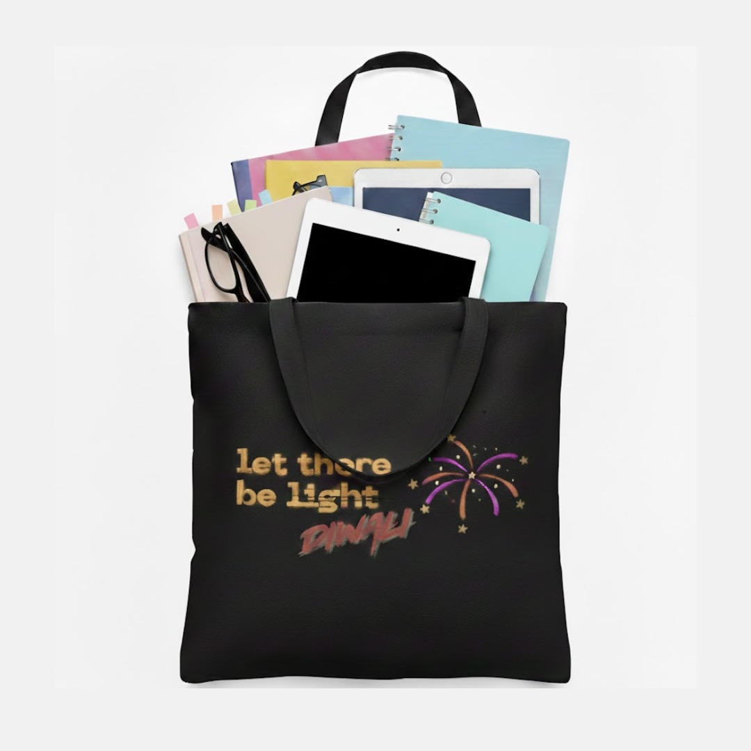 Let There Be Diwali - Tote Bag