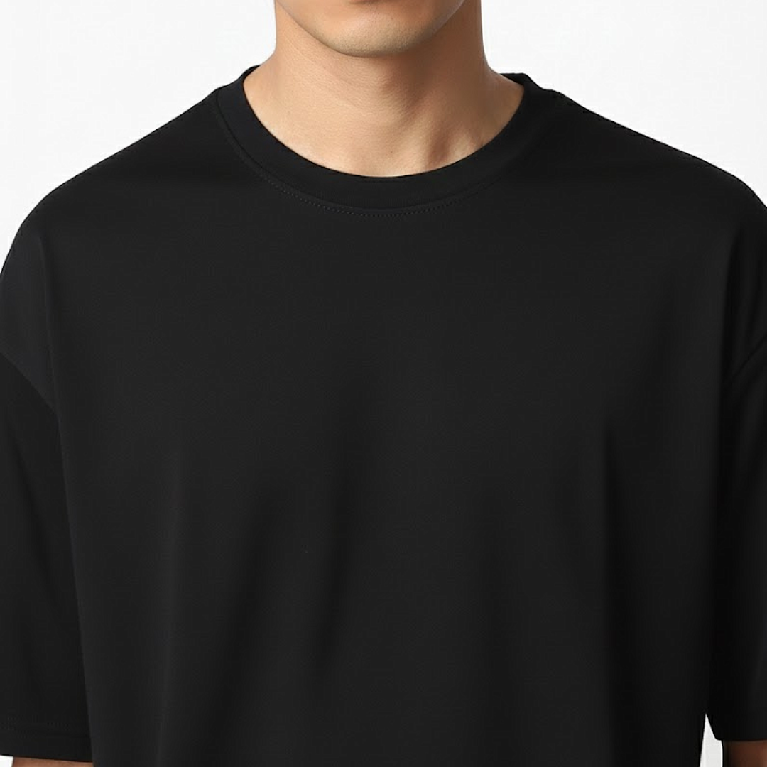 The Solid Lounger - Oversized Tee | Unisex Fit | Solid Colours