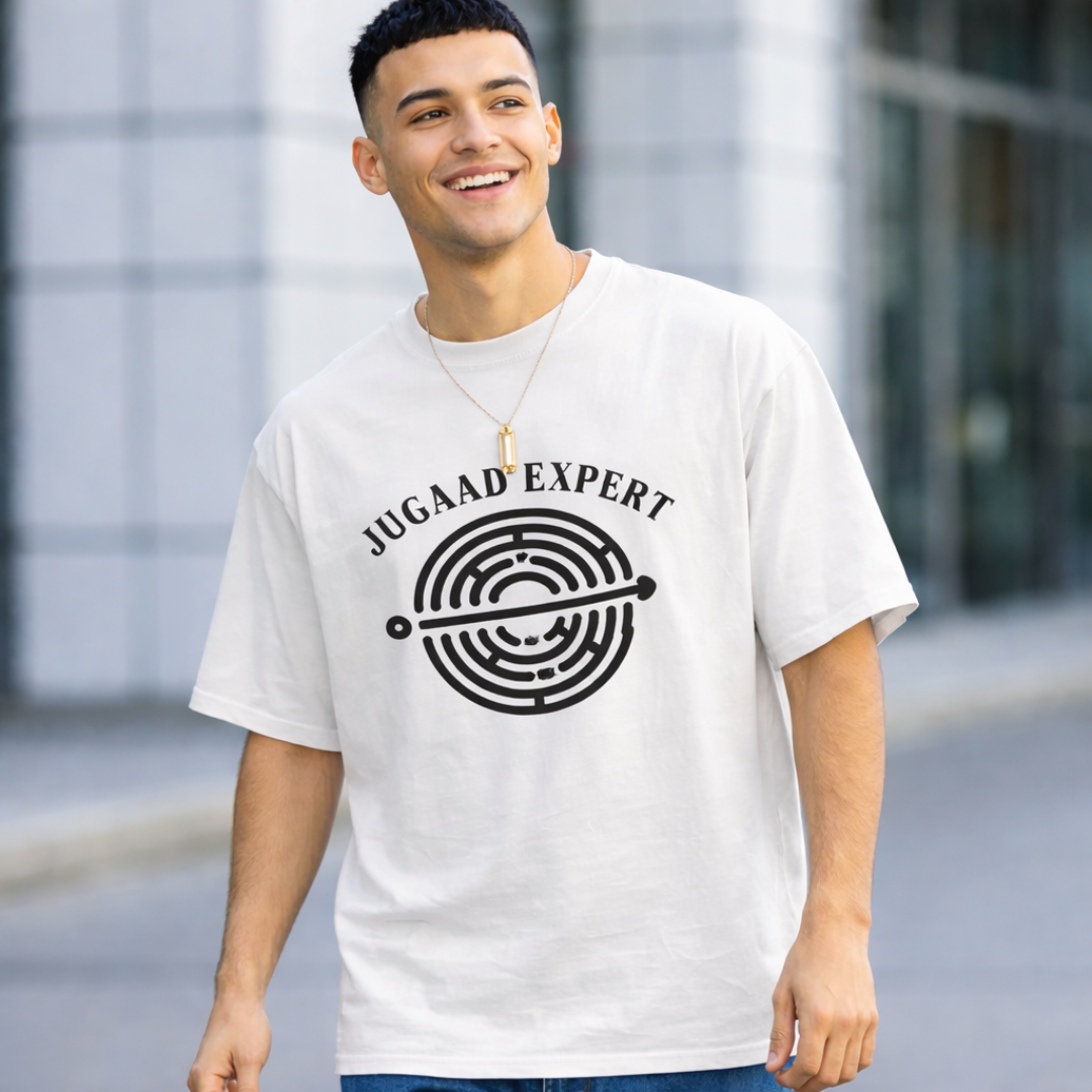 Jugaad - Oversized Tee | Unisex Fit