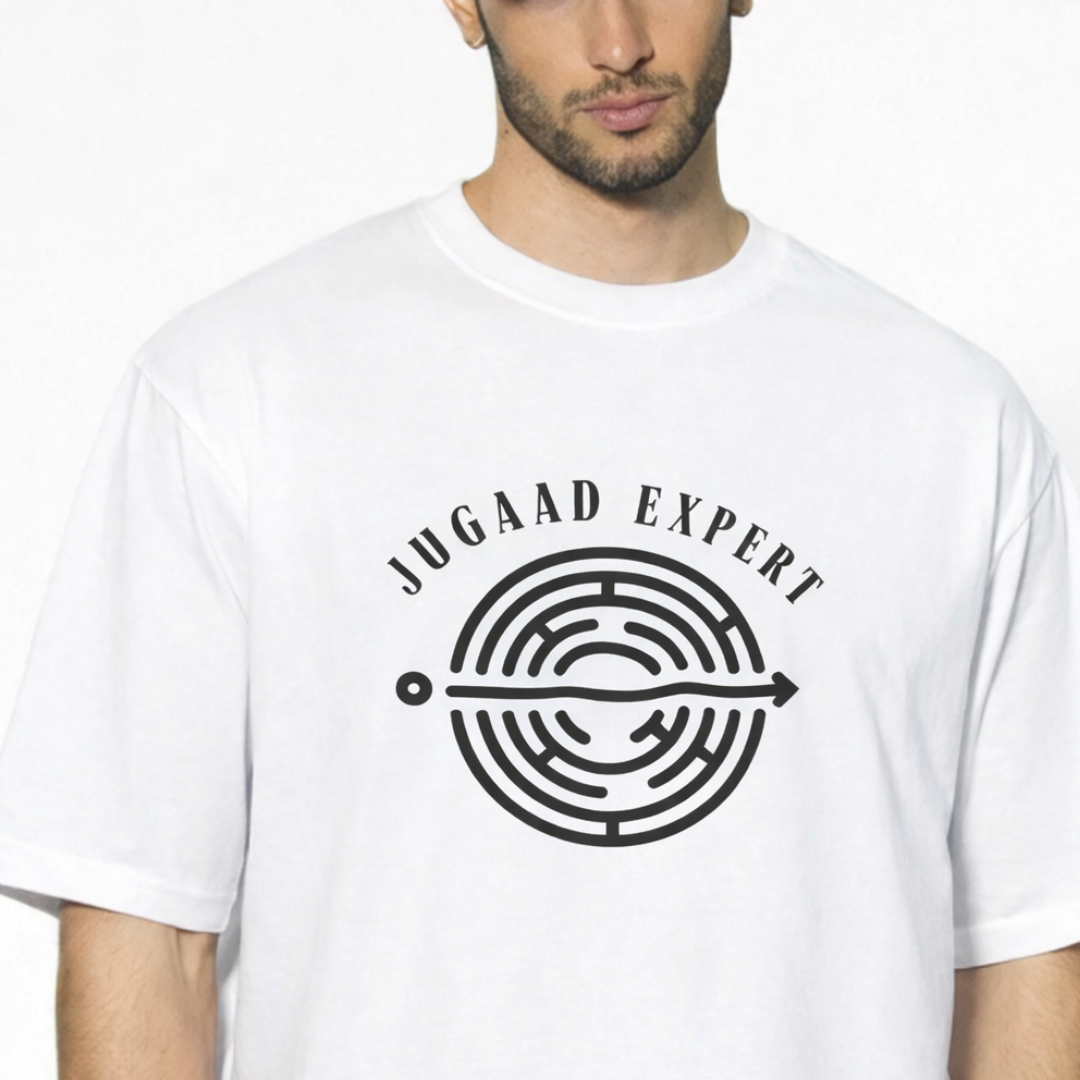 Jugaad - Oversized Tee | Unisex Fit