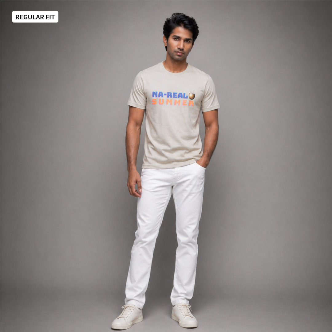 Summer Coconut - Round Neck Tee | Unisex Fit