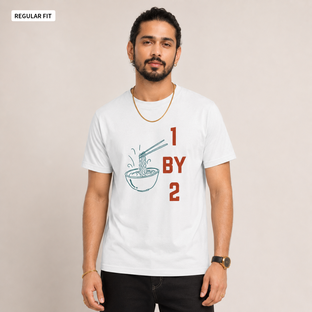 1BY2 - Round Neck Tee | Unisex Fit