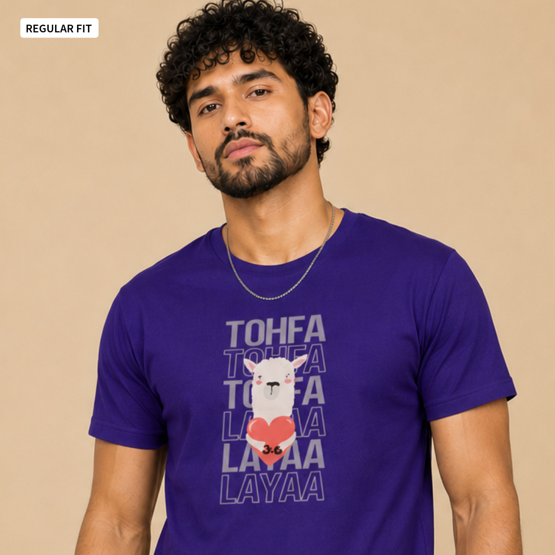 Tohfa - Round Neck Tee | Unisex Fit