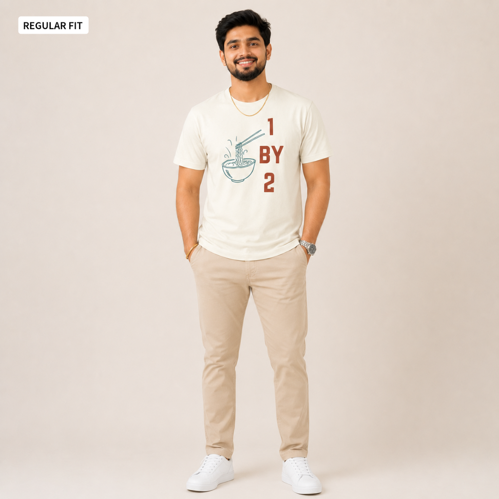 1BY2 - Round Neck Tee | Unisex Fit