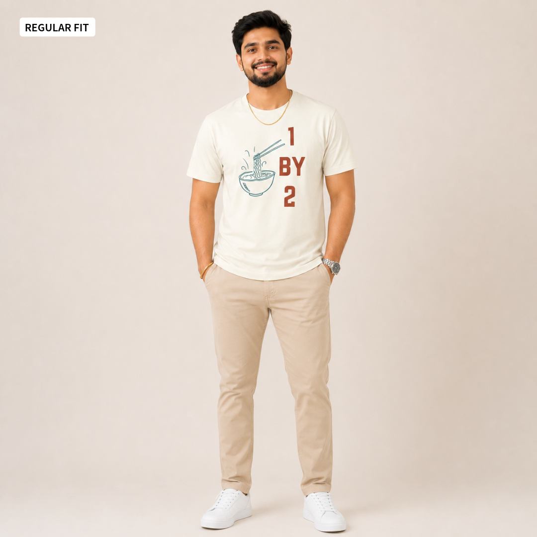 1BY2 - Round Neck Tee | Unisex Fit
