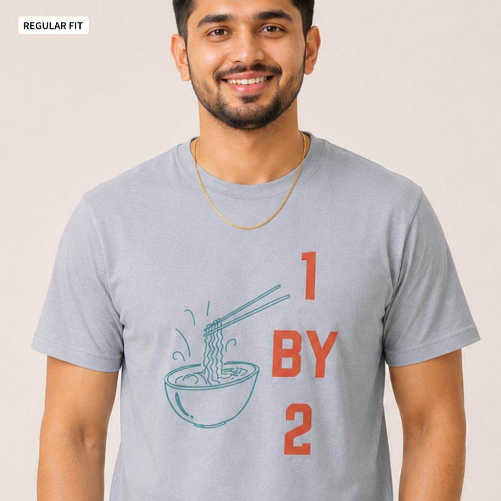 1BY2 - Round Neck Tee | Unisex Fit