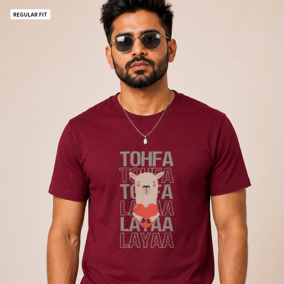 Tohfa - Round Neck Tee | Unisex Fit