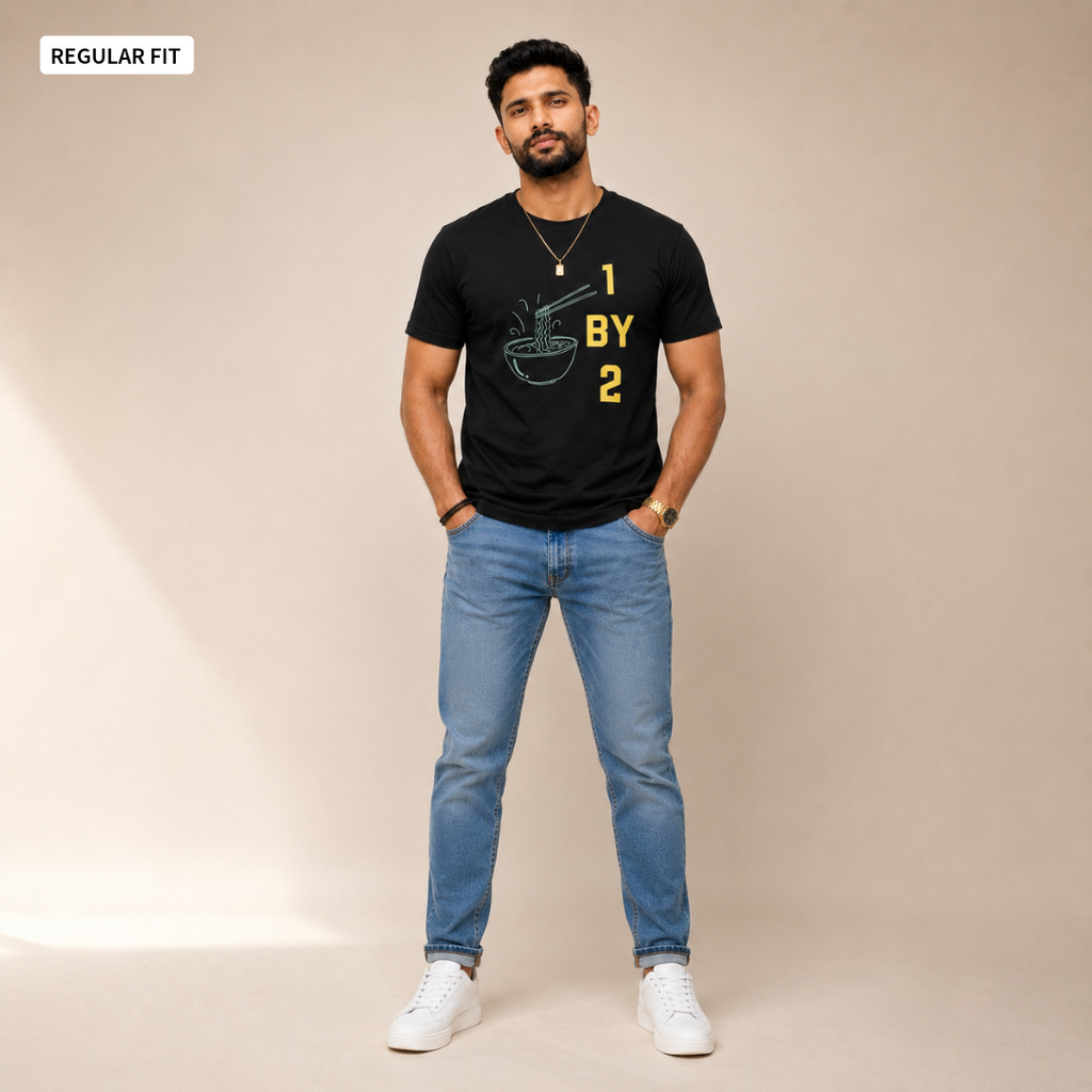 1BY2 - Round Neck Tee | Unisex Fit