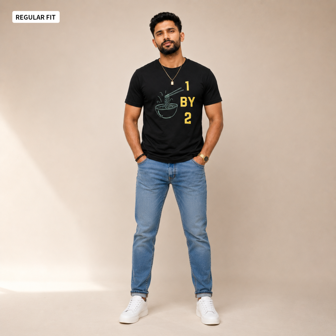 1BY2 - Round Neck Tee | Unisex Fit