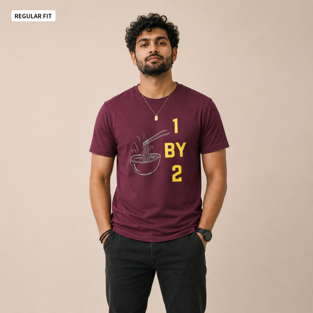 1BY2 - Round Neck Tee | Unisex Fit