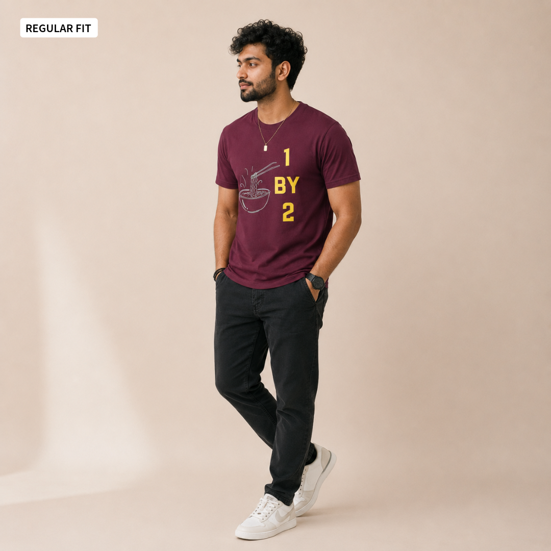 1BY2 - Round Neck Tee | Unisex Fit