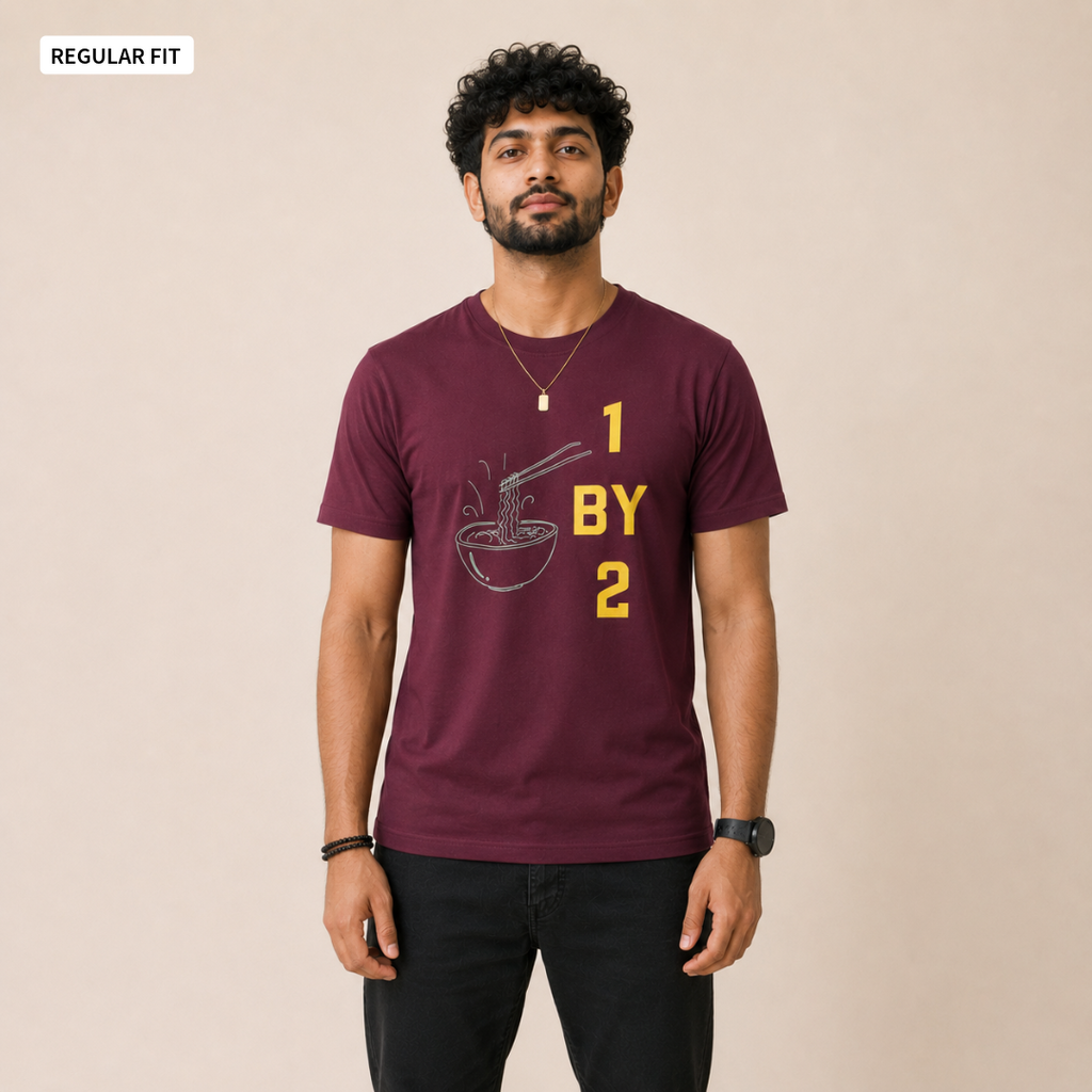 1BY2 - Round Neck Tee | Unisex Fit