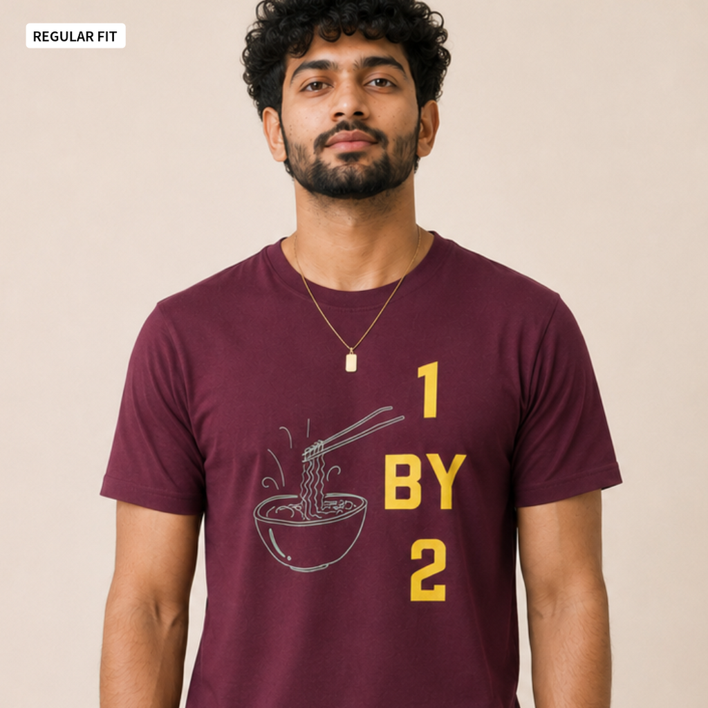 1BY2 - Round Neck Tee | Unisex Fit