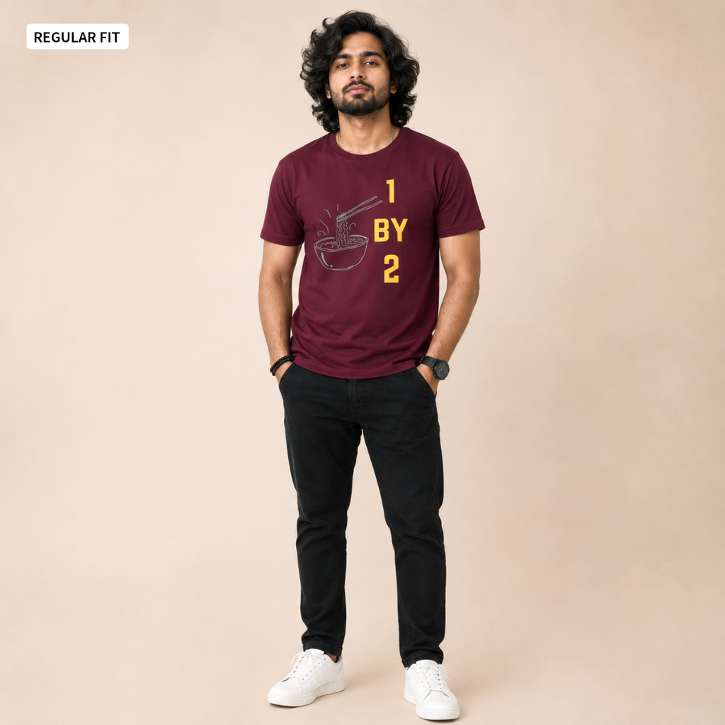 1BY2 - Round Neck Tee | Unisex Fit