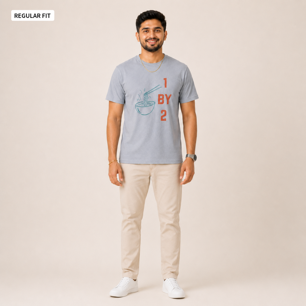 1BY2 - Round Neck Tee | Unisex Fit