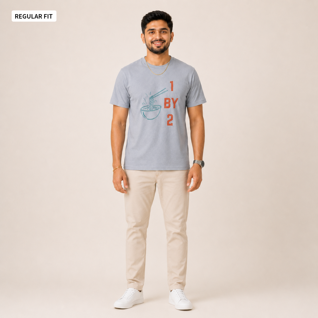 1BY2 - Round Neck Tee | Unisex Fit