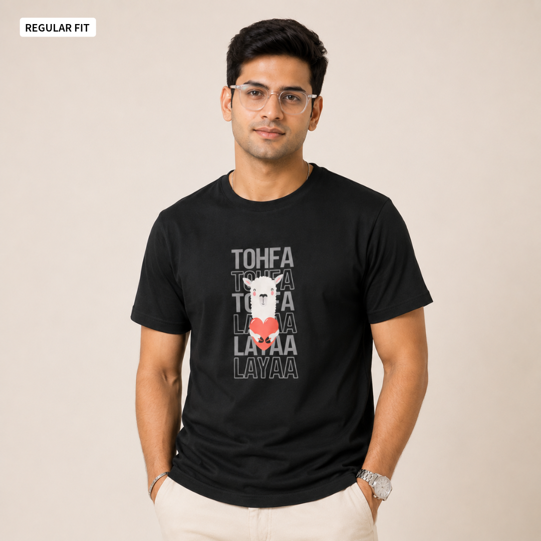 Tohfa - Round Neck Tee | Unisex Fit