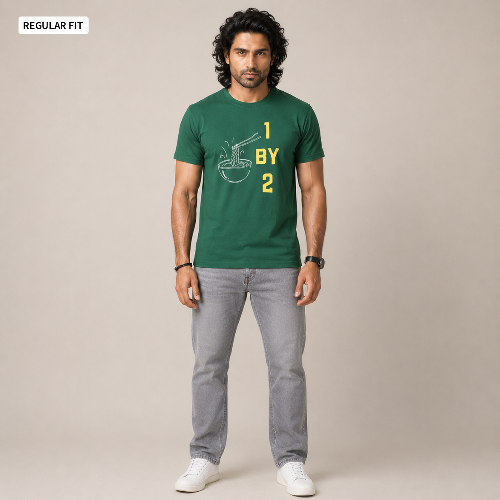 1BY2 - Round Neck Tee | Unisex Fit