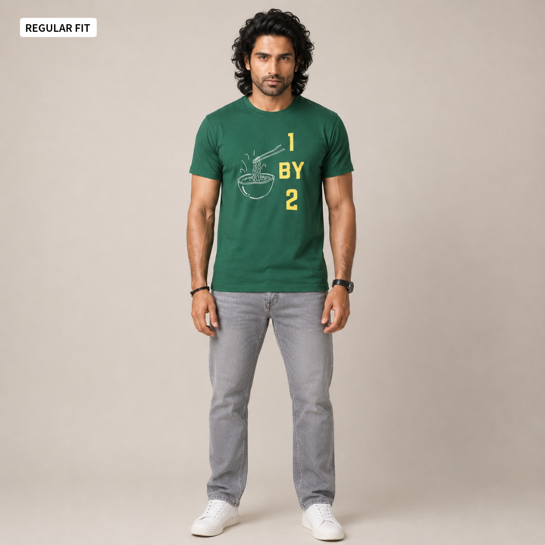 1BY2 - Round Neck Tee | Unisex Fit