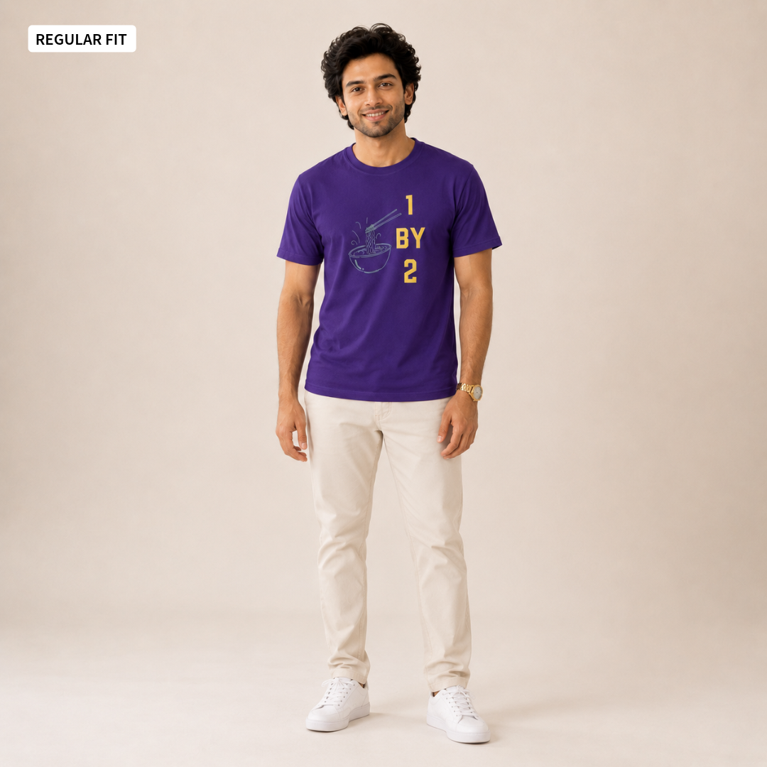 1BY2 - Round Neck Tee | Unisex Fit