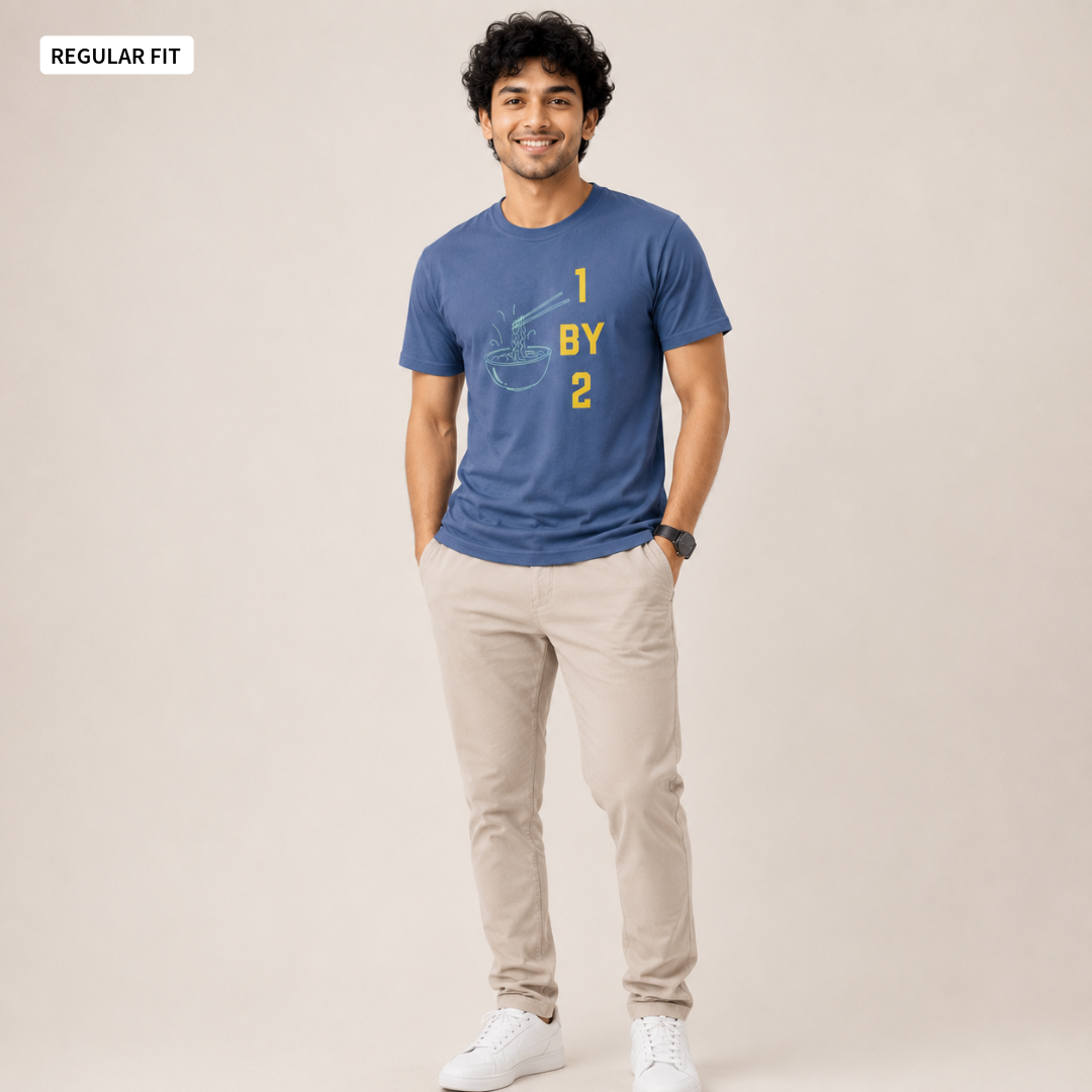 1BY2 - Round Neck Tee | Unisex Fit