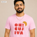 Oh! Gujiya - Round Neck Tee | Unisex Fit