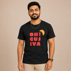 Oh! Gujiya - Round Neck Tee | Unisex Fit