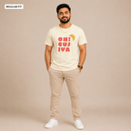 Oh! Gujiya - Round Neck Tee | Unisex Fit