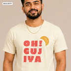 Oh! Gujiya - Round Neck Tee | Unisex Fit