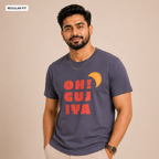 Oh! Gujiya - Round Neck Tee | Unisex Fit