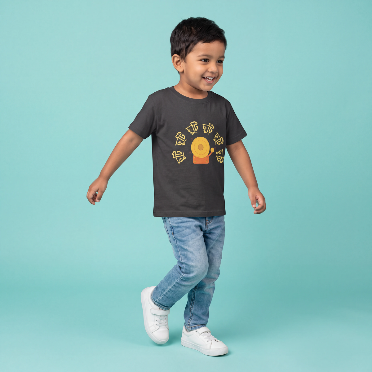 Pujor Chuti - Kid's T-shirt