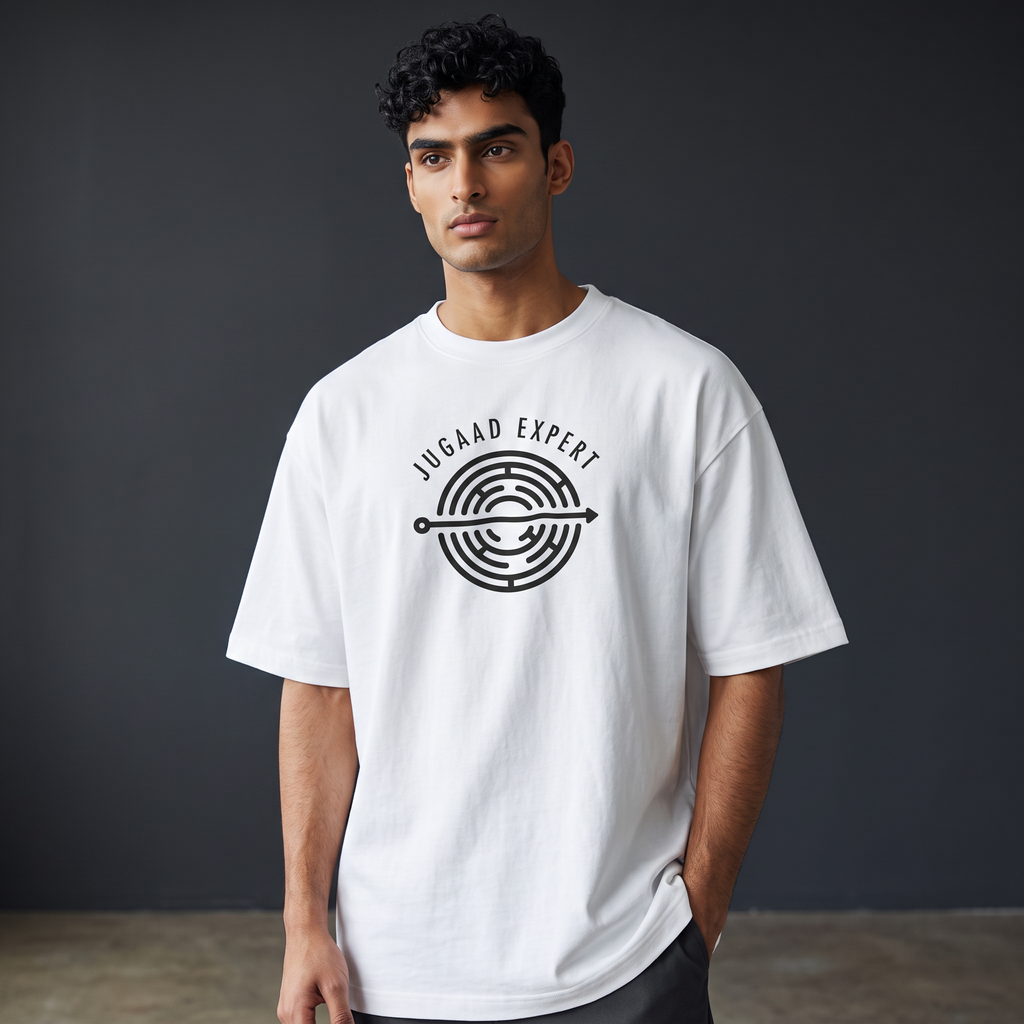 Jugaad - Oversized Tee | Unisex Fit