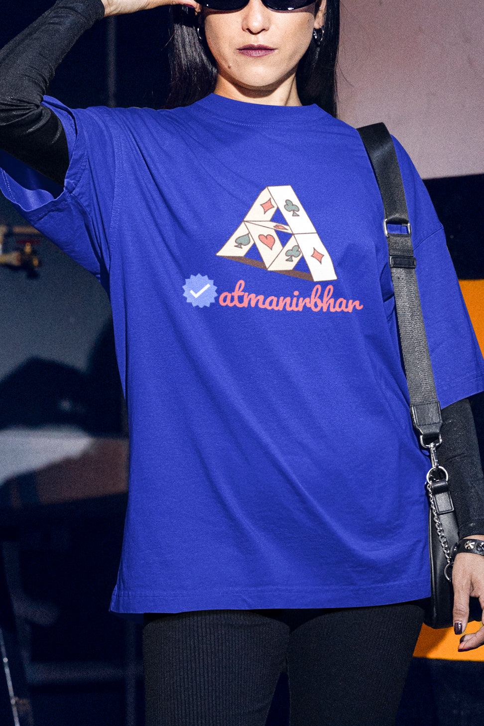 Atmanirbhar - Oversized Tee | Unisex Fit