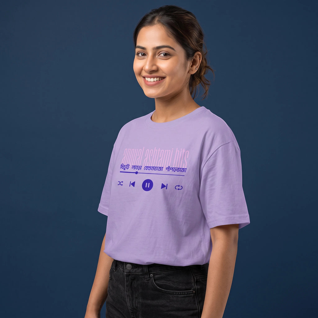 Ashtami Bhog - Oversized Tee | Unisex Fit